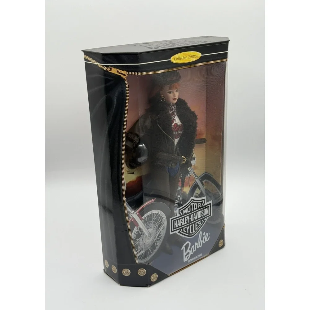 Vintage Motor Harley Davidson Cycles Barbie Collector Edition Mattel 20441 NIB